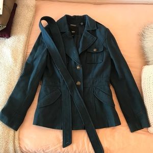 Teal Wool Pea-Coat